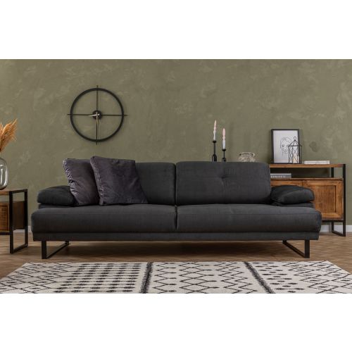 Atelier Del Sofa Trosjed MUSTANG sivi, Mustang - Anthracite slika 1