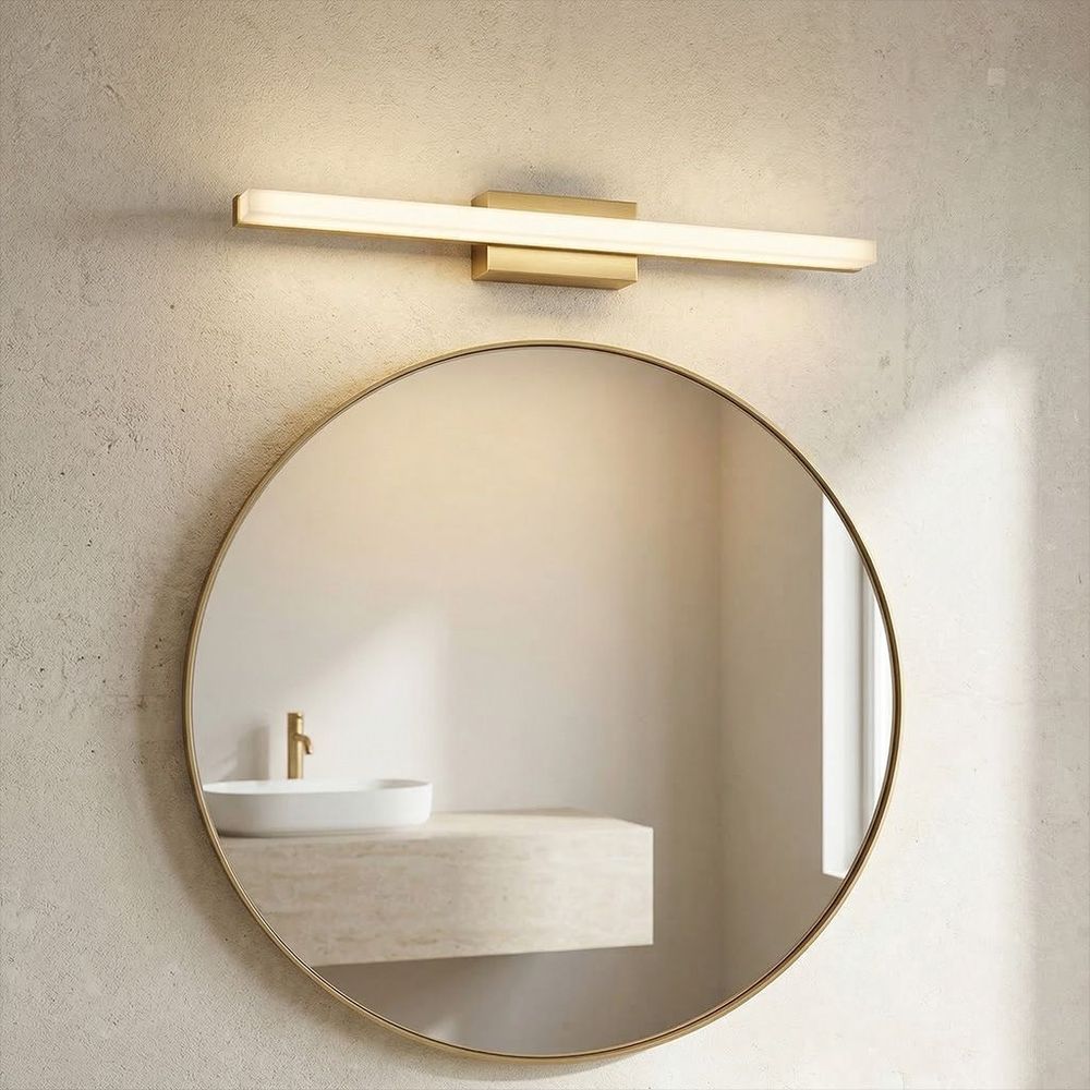 Zidni svijećnjak LED 60CM APP1852-1W BRUSH GOLD slika 2