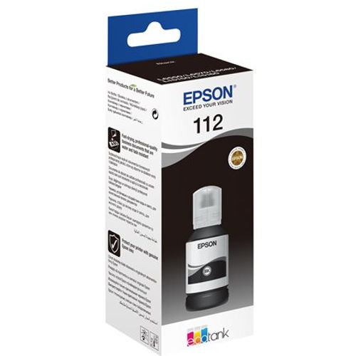 EPSON 112 EcoTank Pigment Black ink C13T06C14A slika 1