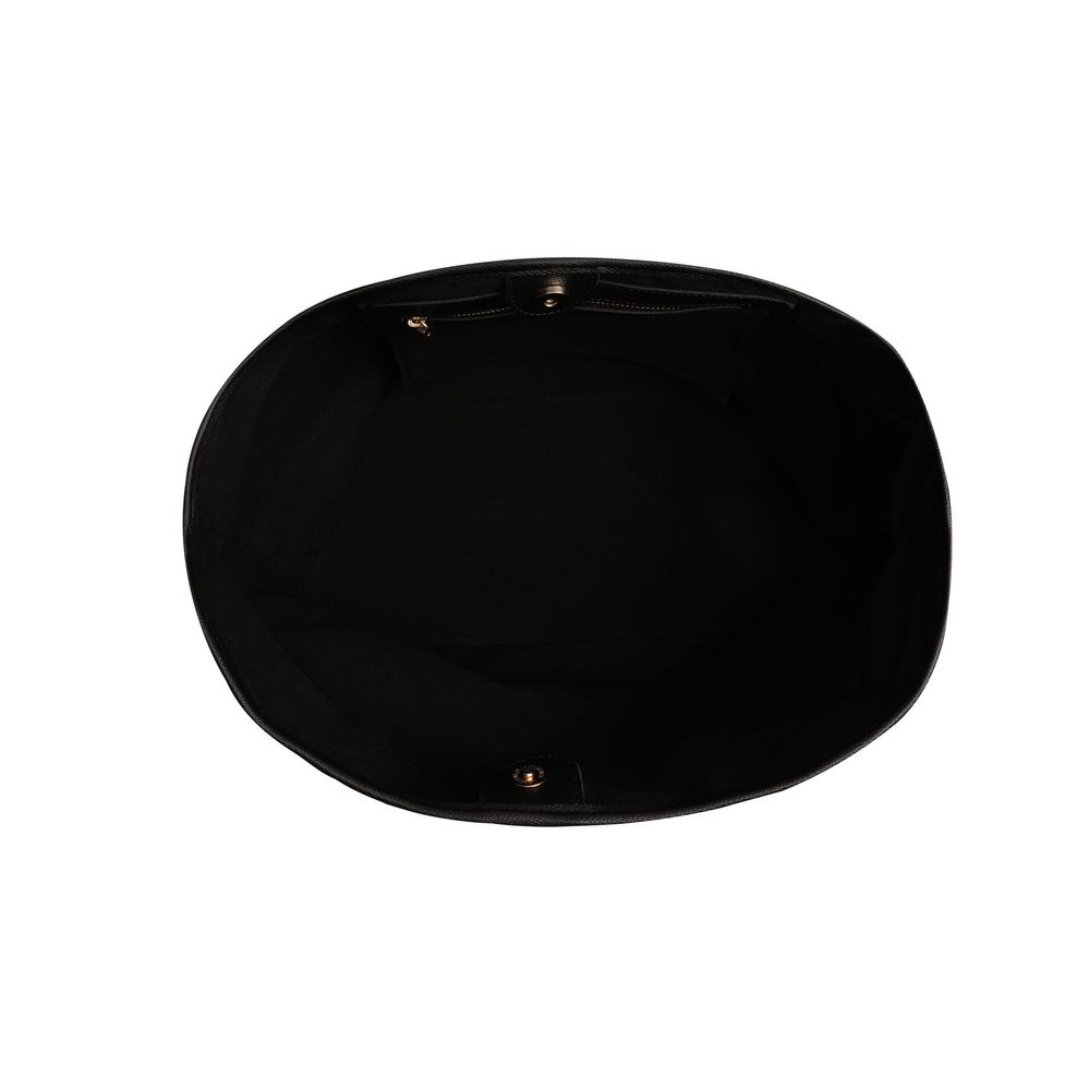 Elegantna Tote Torba 355 v2 - Siva sa Crnim Detaljima slika 7