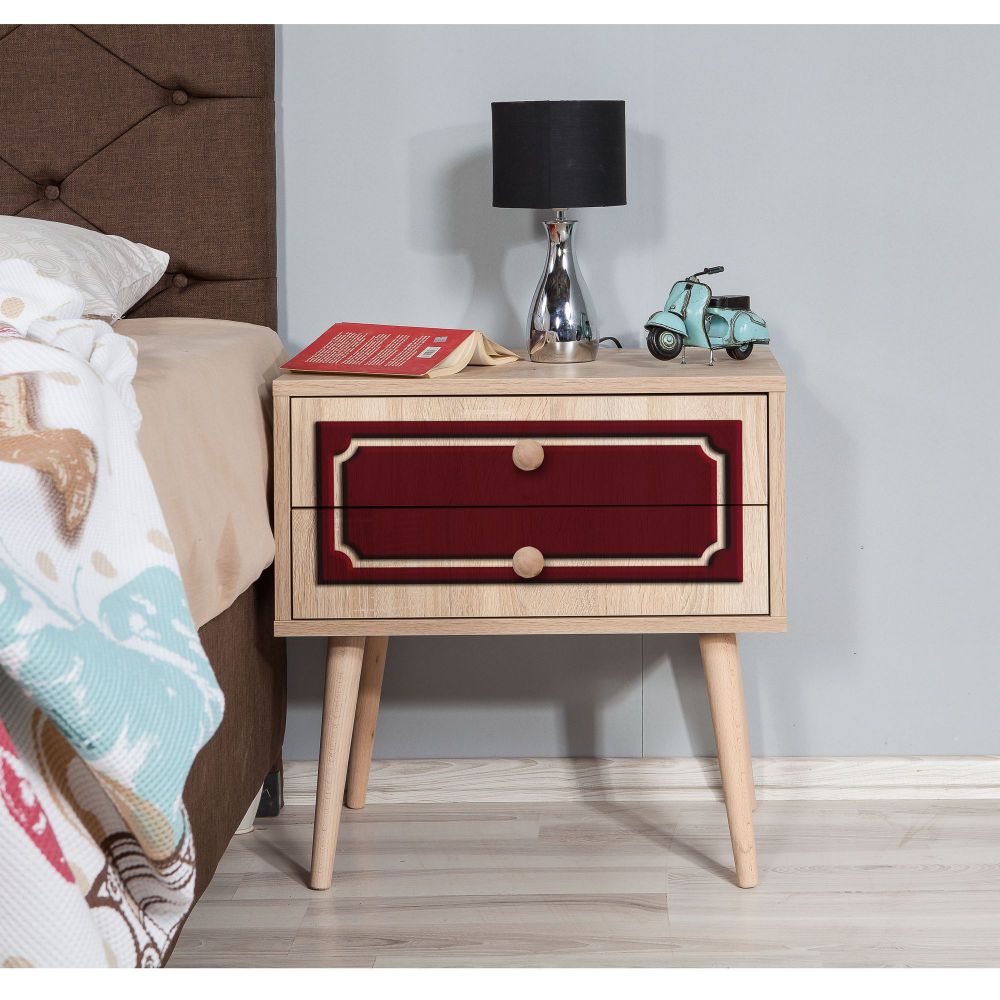 Noćni ormarić Two - 621 Sonoma Oak slika 2