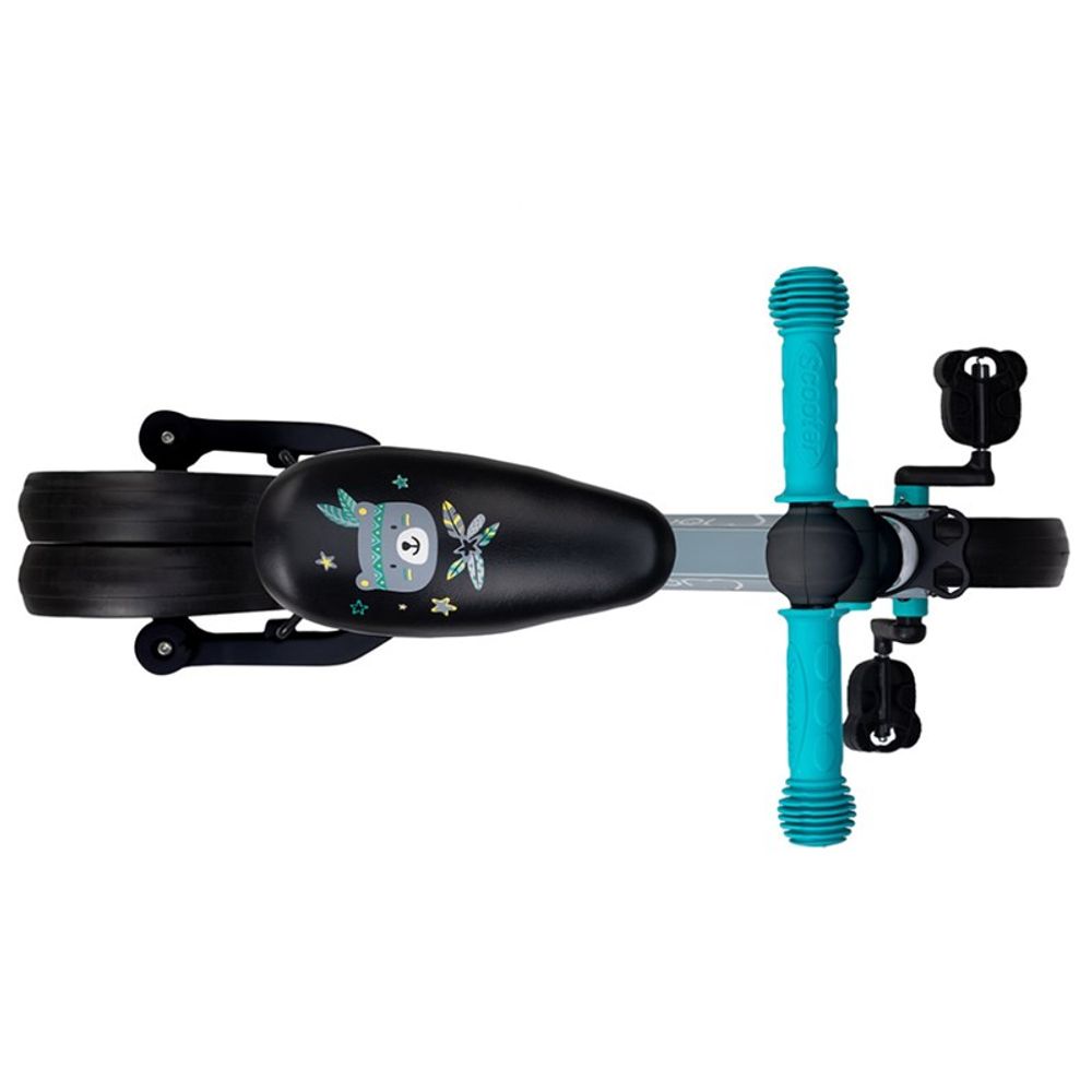 Momi Loris Bicikl 4U1, Grey-Turquoise slika 8