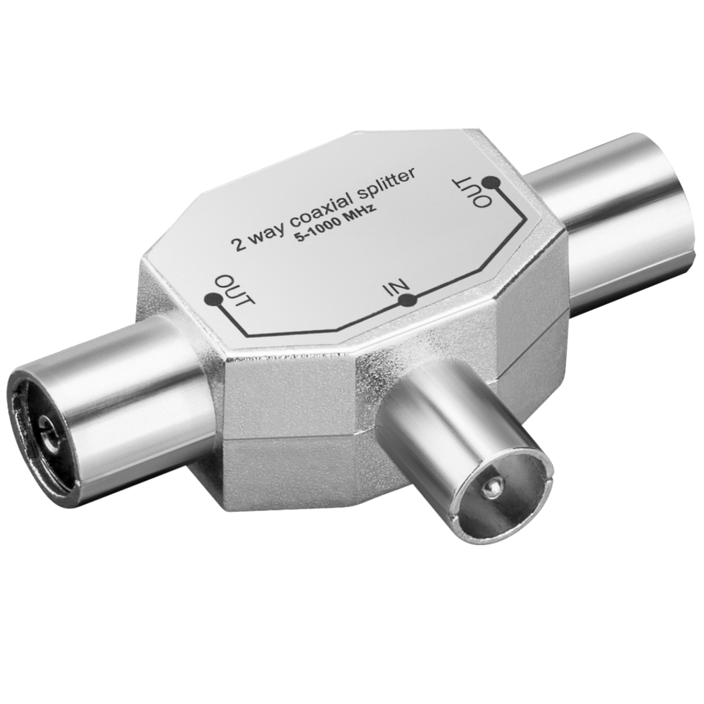ZED electronic Antenski razdjelnik 1 muški na 2 ženski - RF-M2Z slika 2