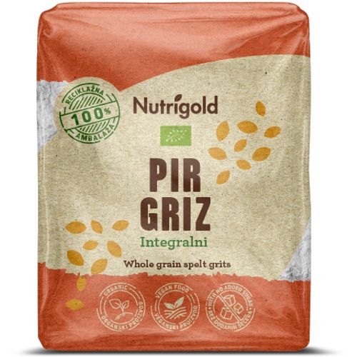 Nutrigold Pir griz - Organski 500g  slika 1