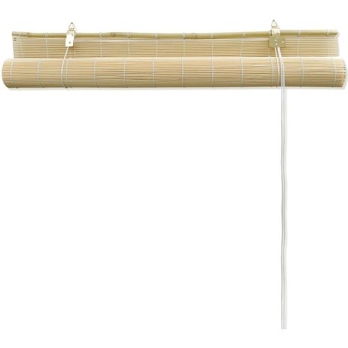 Rolete za zatamnjivanje od bambusa 100x220 cm prirodna boja slika 27