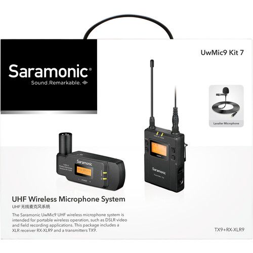 Saramonic UwMic9 Kit7 mikrofon slika 7