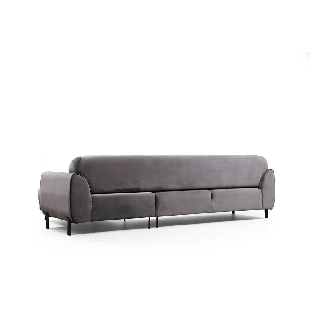 Kutna Sofa na Razvlačenje - Anthracite (L3-Chl) slika 12