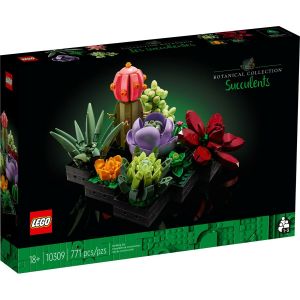 Igra Gradnje Lego Succulent 10309 771 Dijelovi Pisana