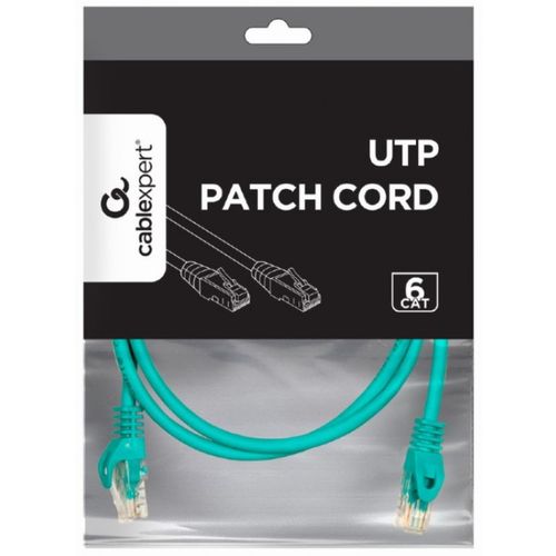 PP6U-2M/G Gembird Mrezni kabl, CAT6 UTP Patch cord 2m green slika 2