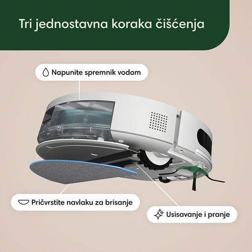 iRobot robotski usisavač Roomba Combo Essential White slika 8