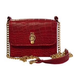 ILEA Ženska torba Noa 16x12cm, Bordo Kroko
