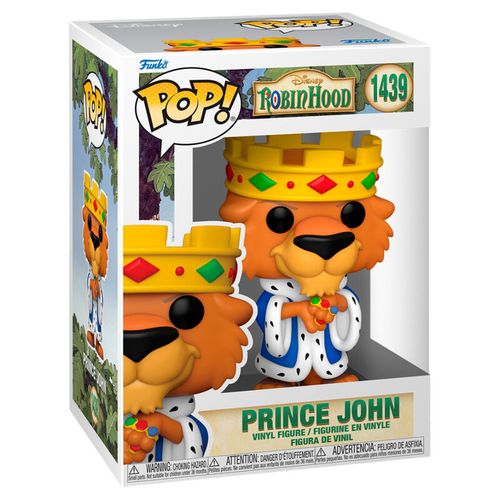 Funko POP figura Disney Robin Hood Princ John slika 2