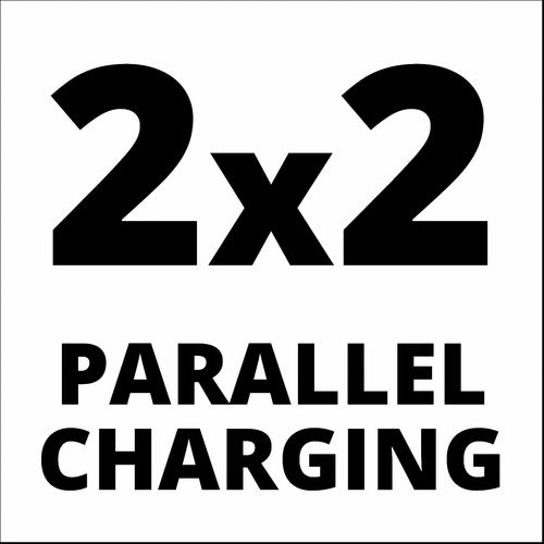 EINHELL Accessory punjač za 4 baterije Power X-Change 2x2 Power X-Quattrocharger 4 A slika 5