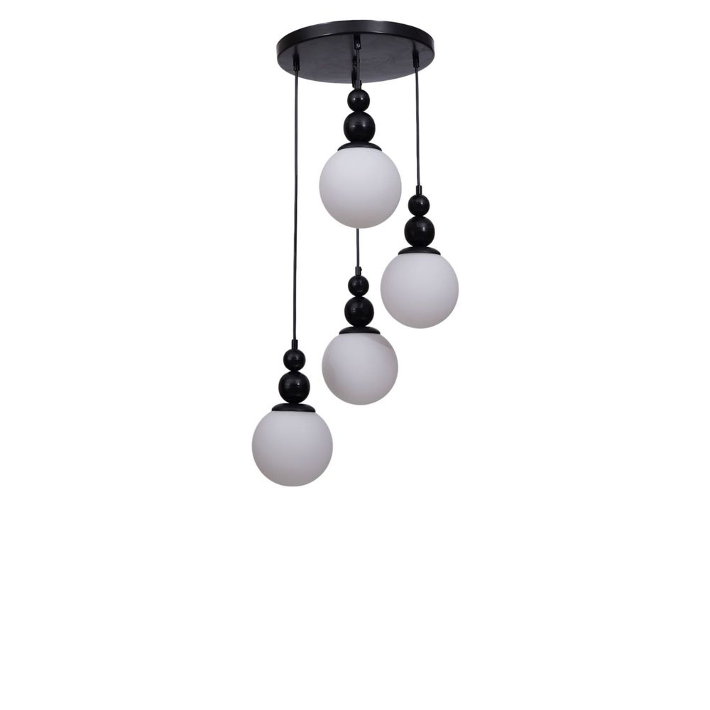 Opviq Luster 713, Bijela, Crna slika 3