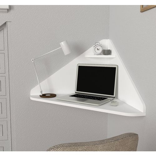 Woody Fashion Radni stol, Bijela boja, Homeoffice - White slika 3