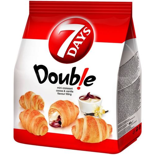 7 Day's Mini Double Croissant Kakao-Vanilija 60G slika 1