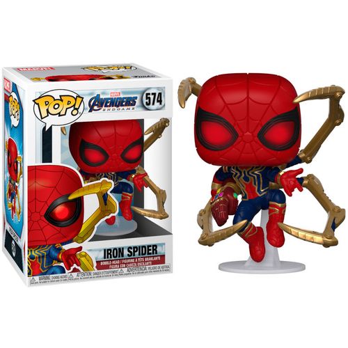 POP figure Marvel Avengers Endgame Iron Spider with Nano Gauntlet slika 1