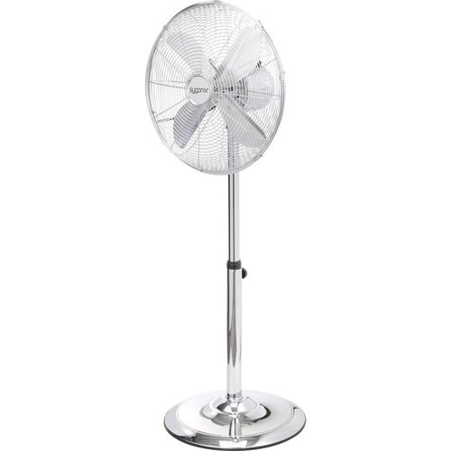 Sygonix  stoječi ventilator 50 W (Š x V) 44.5 cm x 120 cm srebrna slika 2