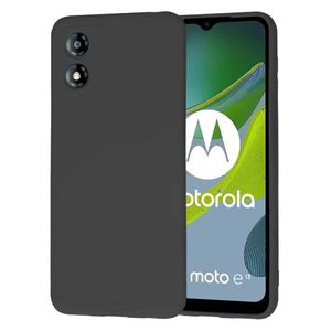 Techsuit SoftFlex silikonska maska za Motorola Moto E13 – crna