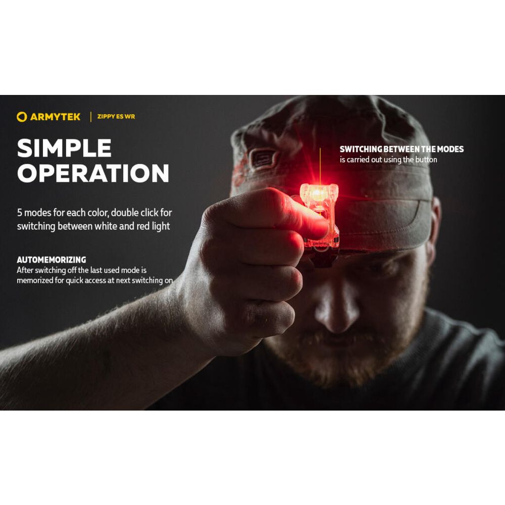 Armytek Baterijska lampa Zippy ES WR, Zelena slika 20
