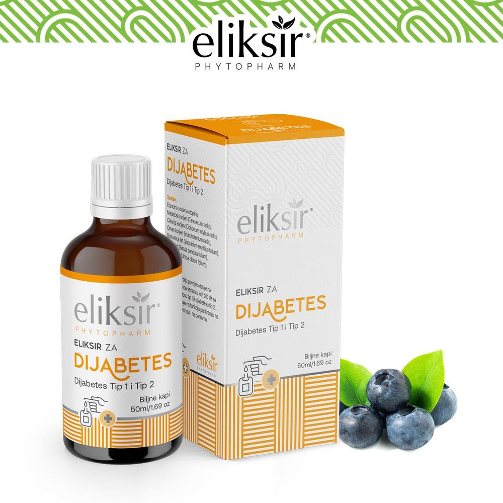 Eliksir za dijabetes 50ml slika 1