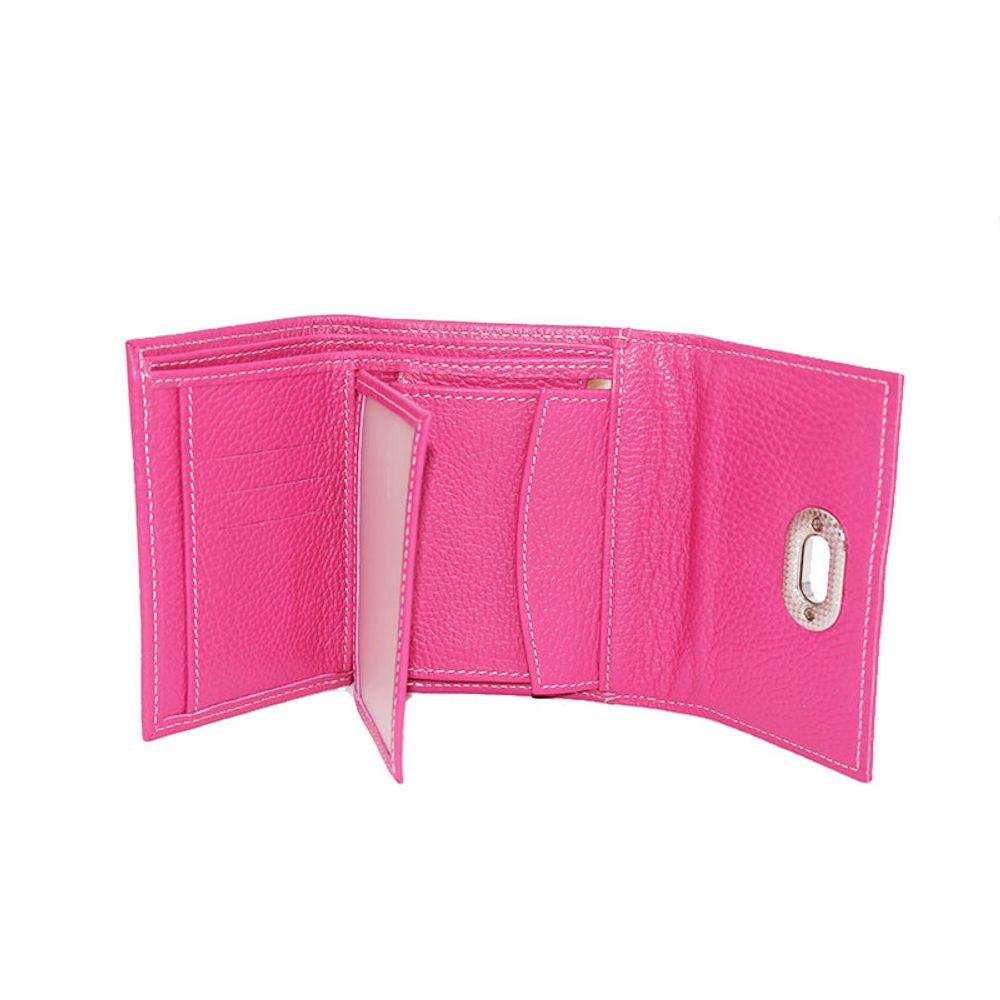 Novčanik ženski kožni, 1552 pink presa, Falco slika 6