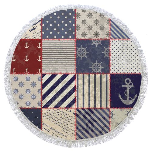 Oyo Concept Ručnik za plažu Nautical Patchwork slika 2