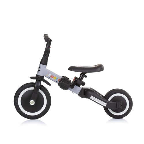 Chipolino tricikl / balance bike 2u1 Smarty Grey slika 5