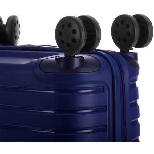 Ornelli srednji kofer Vanille, plava slika 2