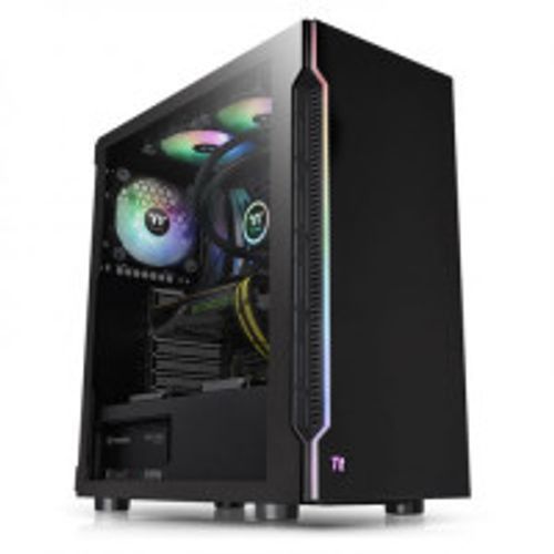 Kućište Thermaltake H200 TG RGB/Black/Win/SPCC/Glass/CA-1M3-00M1WN00 slika 1