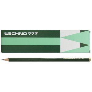 Grafitna olovka 6H Techno 777 TOZ, pakiranje 12/1