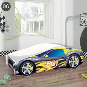 Dječji krevet ACMA Auto 160x80 cm 06-racer-801