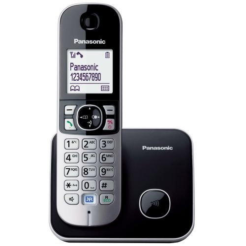 Bežični telefon Panasonic KX-TG6811FXB crni slika 1