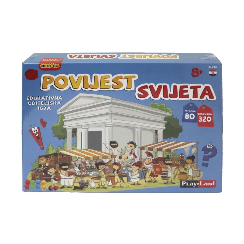 Pl740/Hr Play Land Povijest Svijeta  Edukativna Igra slika 1