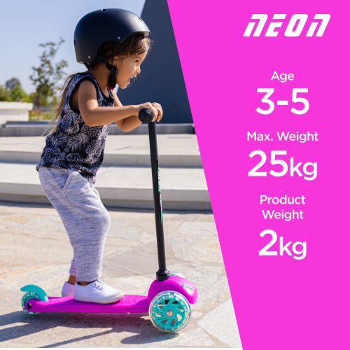 Yvolution Neon Bolt Trotinet Rozi 4L/13L/16L Cl 6Pk slika 6