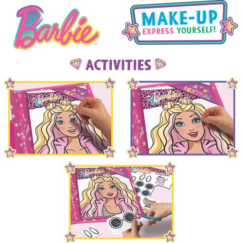 LISCIANI BARBIE kreativna bojanka sa make up setom 12938 slika 6