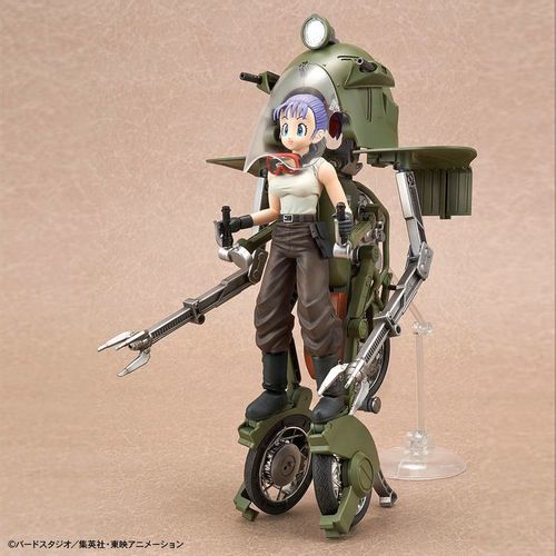 Dragon Ball Bulma Variable n19 Motorcycle Model Kit figure 16cm slika 5