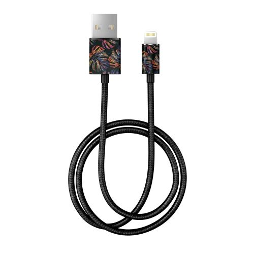 Kabel - Lightning to USB (1,00m) - Neon Tropical slika 1