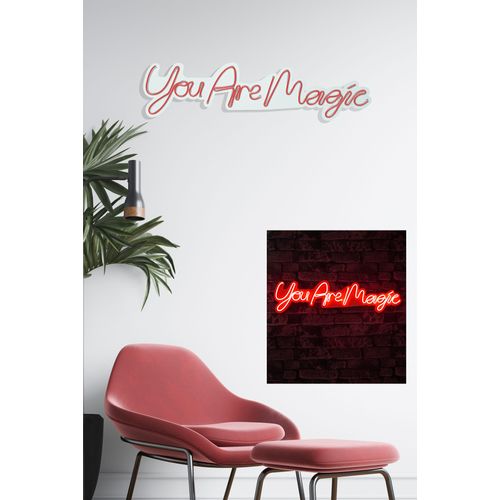 Wallity Ukrasna plastična LED rasvjeta, You are Magic - Red slika 3