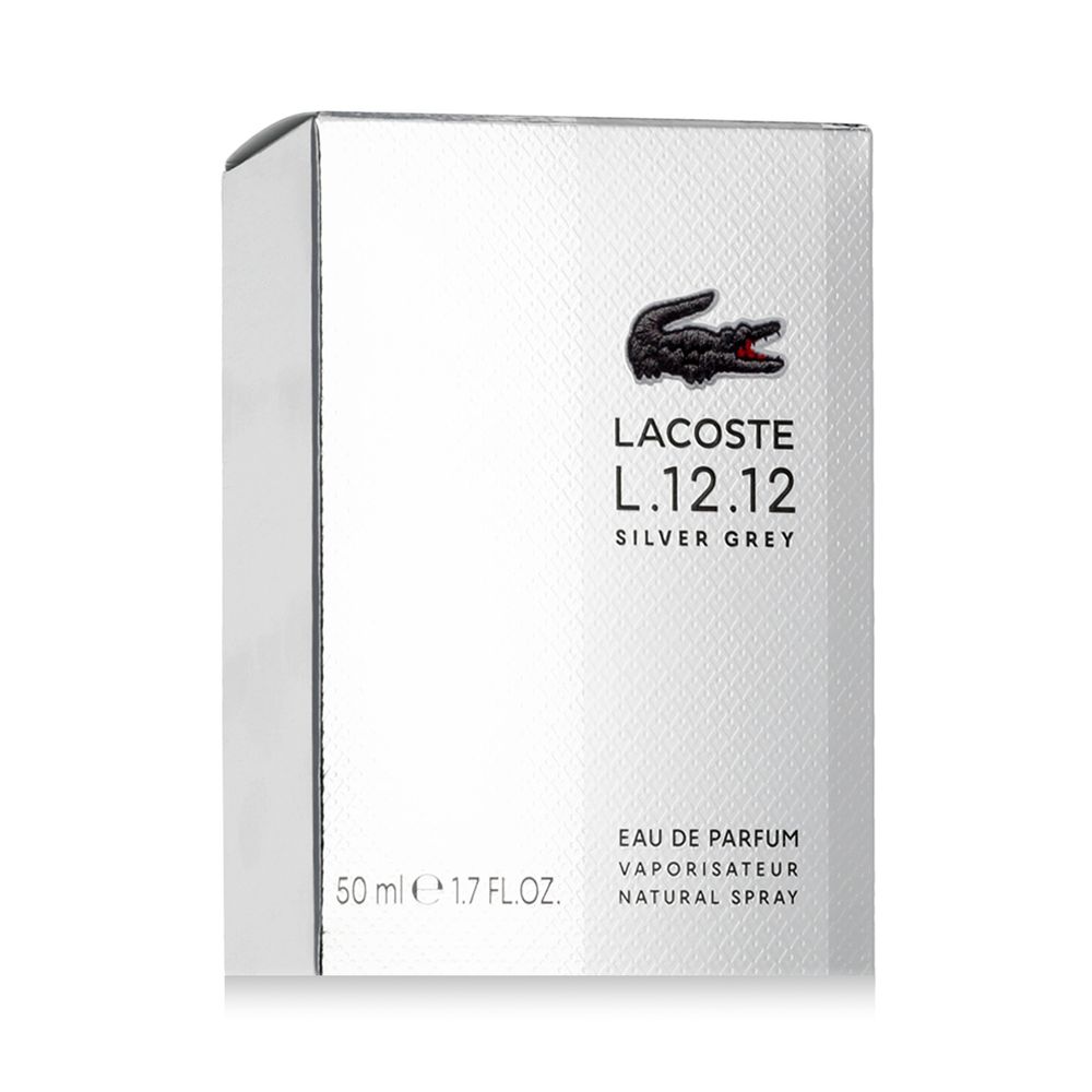 Lacoste L.12.12 Silver Grey Eau De Parfum 50 ml (man) slika 1