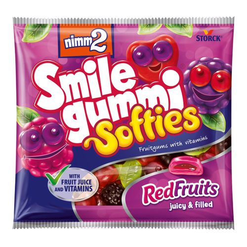 Storck Nimm2 gumeni bomboni Softies Red Fruit 90g slika 1