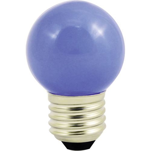 LED žarulja 70 mm LightMe 230 V E27 0.5 W plava, kapljičastog oblika 1 kom. slika 2