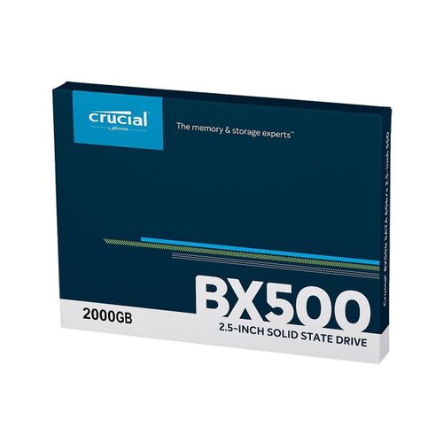 Crucial BX500 2TB 3D NAND SATA 2.5" SSD slika 3