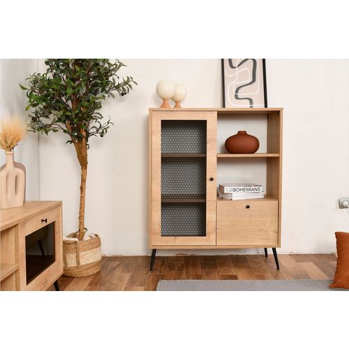 Wire Oak Multi Purpose Cabinet slika 2