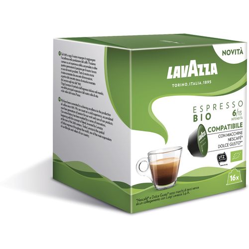 Lavazza Dolce Gusto kompatibilne kapsule Bio 128g, 16 kapsula slika 3