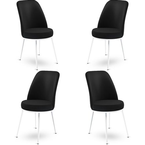 Dexa - Black, White Black
White Chair Set (4 Pieces) slika 1