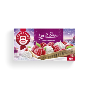 Teekanne voćni čaj World of Fruits Let it Snow Malina, puslica  45g