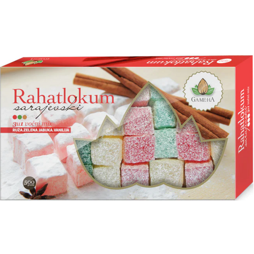 Rahatlokum voćni mix 250g slika 1