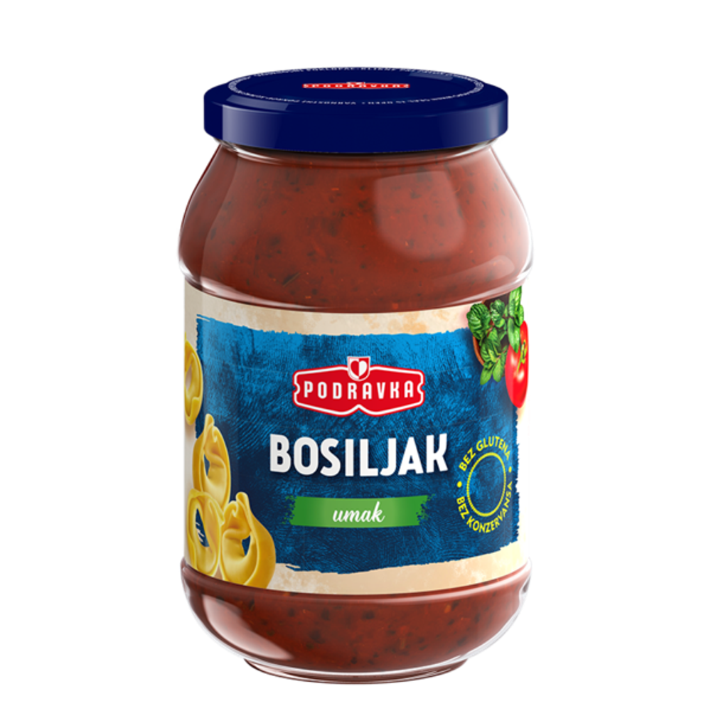 Podravka Umak Bosiljak 410g - Gluten Free  slika 1