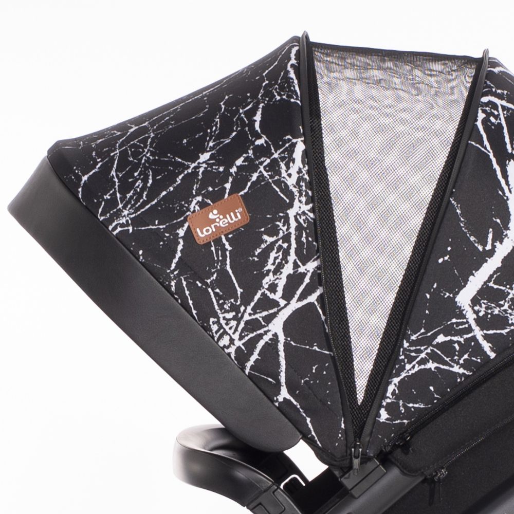 Lorelli Kolica za bebe California, Black Marble slika 9